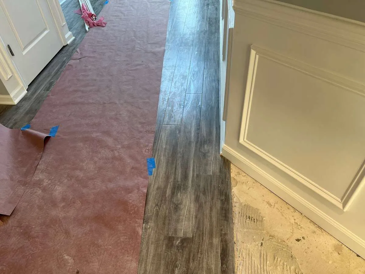 Completed marble shower restoration in Mantua